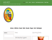 Tablet Screenshot of ahdi-west.org